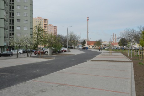 Elkészültek az új parkolók a Gőzmalom utcában